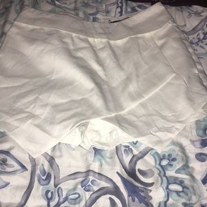 White Envelope Skort